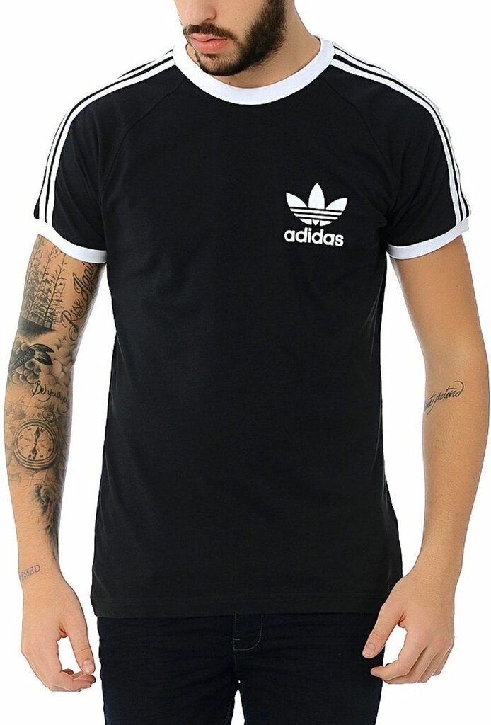 Meeste T-särk Adidas Originals T-särk Sport Ess Tee, must hind ja info | Meeste T-särgid | kaup24.ee