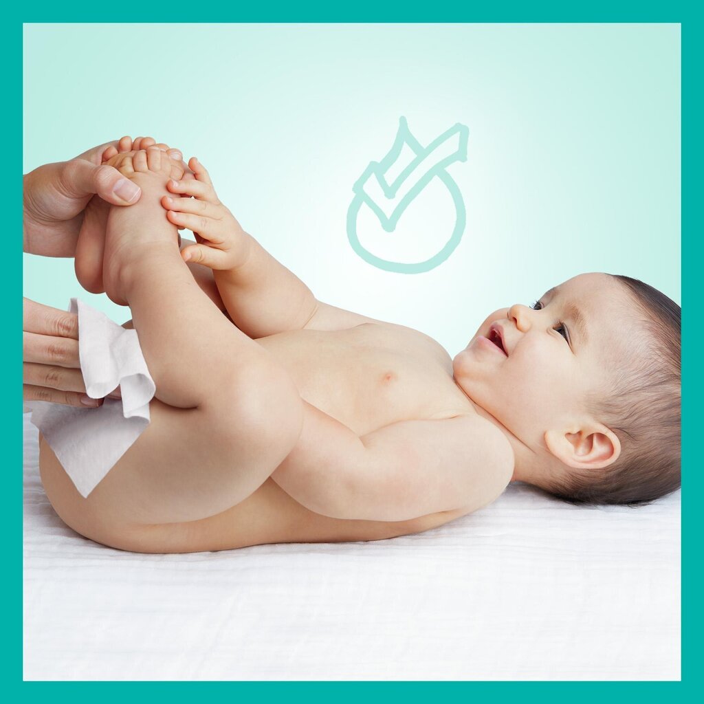 Salvrätikud Pampers Coconut Pure, 9x42 tk. hind ja info | Niisked salvrätikud | kaup24.ee