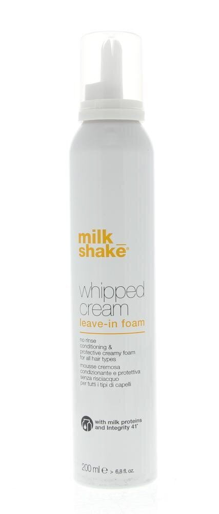 Pähejäetav palsam - vaht juustele Milk Shake Conditioning Whipped Cream 200 ml hind ja info | Maskid, õlid, seerumid | kaup24.ee