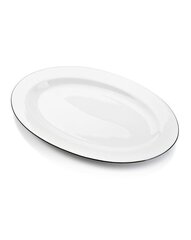 Ovaalne taldrik 22,2x31.7 cm цена и информация | Посуда, тарелки, обеденные сервизы | kaup24.ee