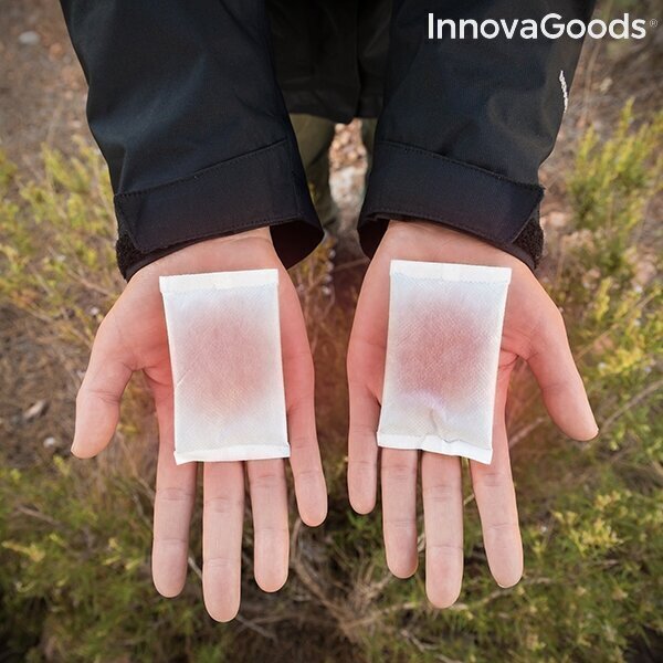 Käsi soendavad plaastrid Heatic Hand InnovaGoods (10 tk.) hind ja info | Esmaabi | kaup24.ee