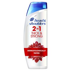 Šampoon Head&Shoulders Thick&Strong 2in1 360 ml цена и информация | Шампуни | kaup24.ee