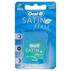 Hambaniit Oral-B Satin Floss Mint 25 m hind ja info | Oral-B Kosmeetika, parfüümid | kaup24.ee