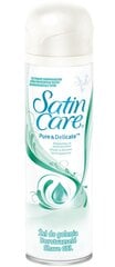 Гель для бритья Satin Care Pure and Delicate 200 мл цена и информация | Косметика и средства для бритья | kaup24.ee