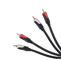 Juhe 2RCA / 2RCA 1.8 m P 2RCA2RCA1M8P hind ja info | Kaablid ja juhtmed | kaup24.ee