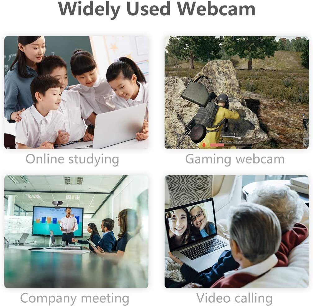 Veebikaamera Full HD 1080P hind ja info | Arvuti (WEB) kaamerad | kaup24.ee