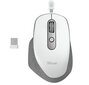 MOUSE USB OPTICAL WRL/OZAA WHITE 24035 TRUST цена и информация | Hiired | kaup24.ee