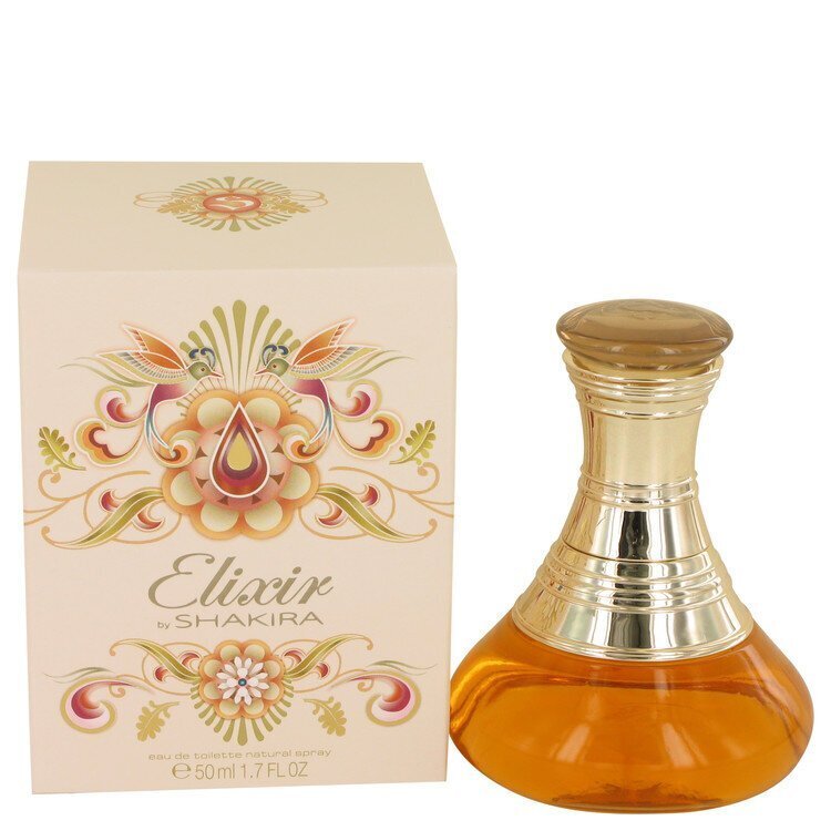 Tualettvesi Shakira Elixir EDT naistele, 50 ml цена и информация | Naiste parfüümid | kaup24.ee