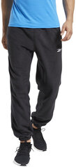 Meeste püksid Reebok Workout Fleece Pants, must цена и информация | Мужская спортивная одежда | kaup24.ee