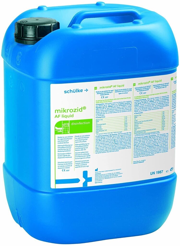 Vahend pinna kiireks desinfitseerimiseks Mikrozid® AF Liquid, 10 l hind ja info | Puhastusvahendid | kaup24.ee