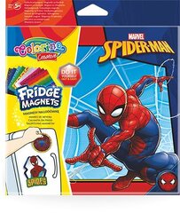 Набор Создайте свои собственные магниты на холодильник, Colorino Creative Marvel Spider-Man цена и информация | Развивающие игрушки | kaup24.ee