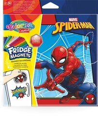 Набор Создайте свои собственные магниты на холодильник, Colorino Creative Marvel Spider-Man цена и информация | Развивающие игрушки | kaup24.ee