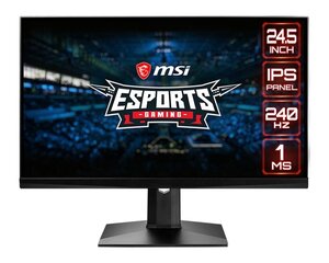 MSI Optix MAG251RX hind ja info | MSI Monitorid ja monitori kinnitused | kaup24.ee