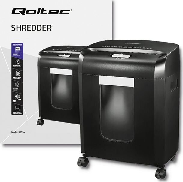 Qoltec Shredder AGUDO 50324 цена и информация | Paberipurustajad | kaup24.ee