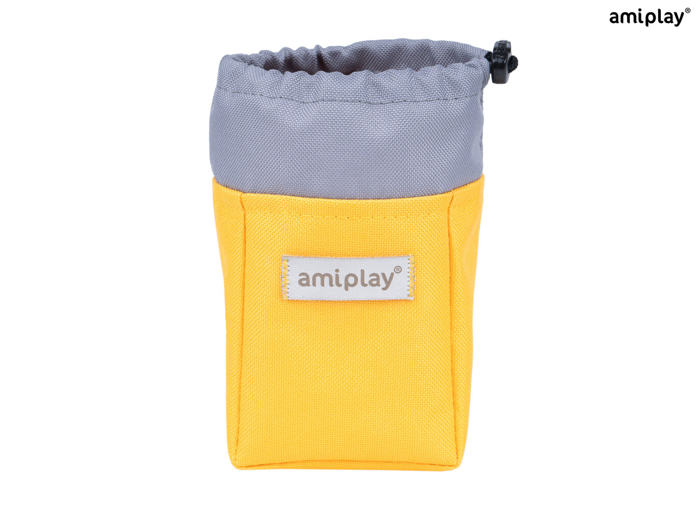 Koerte maiusekott Amiplay Samba Yellow hind ja info | Dresseerimise vahendid koertele | kaup24.ee