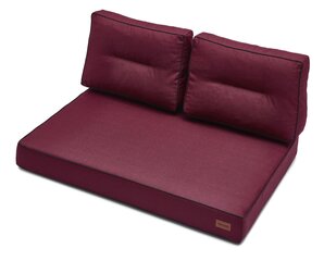 Набор подушек для поддонов Karol 1+2, 120 см, красный цена и информация | Подушки, наволочки, чехлы | kaup24.ee