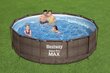 Karkassiga bassein Bestway Steel Pro Max Swim Vista 366x100 cm, filtriga hind ja info | Basseinid | kaup24.ee