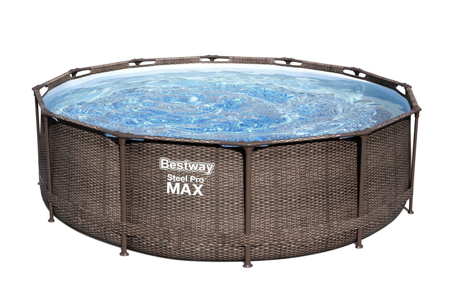 Karkassiga bassein Bestway Steel Pro Max Swim Vista 366x100 cm, filtriga цена и информация | Basseinid | kaup24.ee