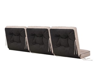Набор из 3 подушек для качелей Hobbygarden Venus 180 см, бежевый цена и информация | Подушки, наволочки, чехлы | kaup24.ee