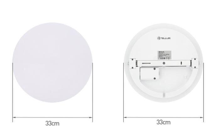 LED laevalgusti Tellur hind ja info | Laelambid | kaup24.ee