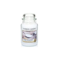 Yankee Candle '' Baby Powder'' большая 623г цена и информация | Свечи, подсвечники | kaup24.ee