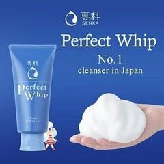 Shiseido Senka Perfect Whip näopesuvaht 120g цена и информация | Аппараты для ухода за лицом | kaup24.ee