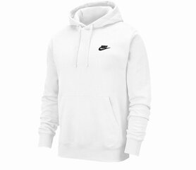 Meeste dressipluus Nike Club Hoodie BB, valge цена и информация | Мужские толстовки | kaup24.ee