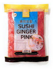 Ingver (sushi) roosa, Sushi Ginger, Golden Turtle Brand, 240 g hind ja info | Hoidised, keedised, konservid | kaup24.ee