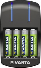 Зарядное устройство Varta с батареями 2100 mAh, 4 шт цена и информация | Зарядные устройства для элементов питания | kaup24.ee