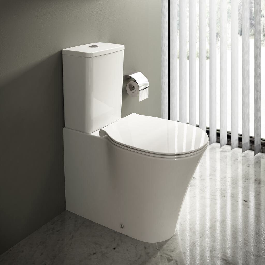 Ideal Standard CONNNECT AIR Aquablade® WC-pott põrandale aeglaselt avaneva kaanega E013701/E073401/E036601 цена и информация | WС-potid | kaup24.ee