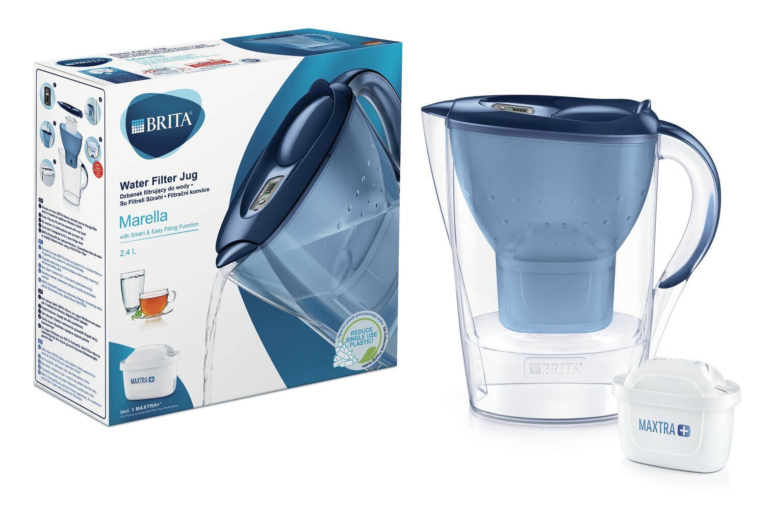 BRITA MARELLA 2.4l MEMO hind ja info | Filterkannud ja filtrid | kaup24.ee