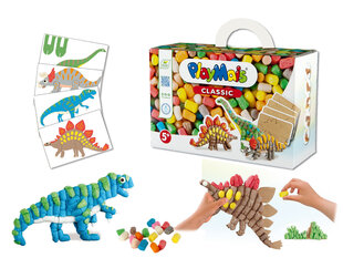 Mäng PlayMais, Lõbus mängida, Dinosaurused, 160506, 500 tk hind ja info | Arendavad mänguasjad | kaup24.ee