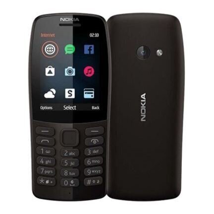 Nokia 110 (2019), 4 MB, Dual SIM, Black цена и информация | Telefonid | kaup24.ee