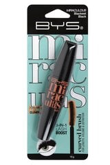 Тушь для ресниц Miraculous Lash Blackest Black BYS, 10 мл цена и информация | Тушь, средства для роста ресниц, тени для век, карандаши для глаз | kaup24.ee