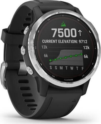 Garmin fēnix® 6S Solar Silver/Black hind ja info | Nutikellad (smartwatch) | kaup24.ee