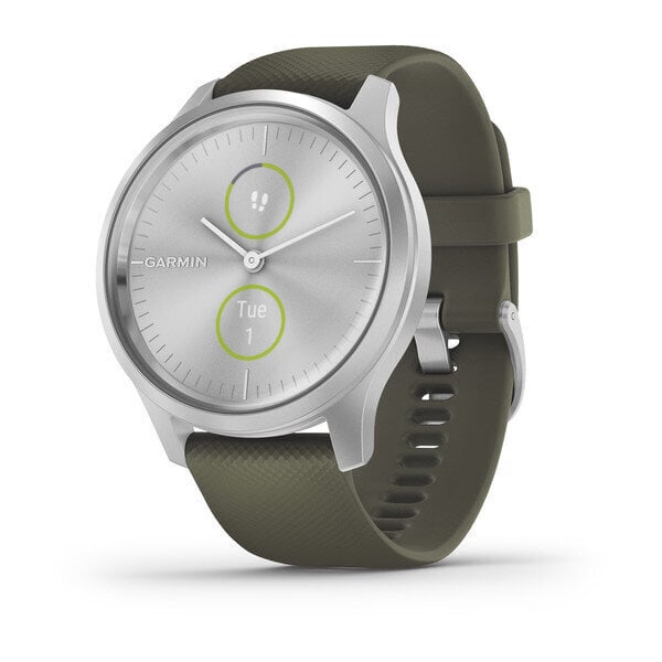 Garmin vívomove® Style Silver/Moss hind ja info | Nutikellad (smartwatch) | kaup24.ee