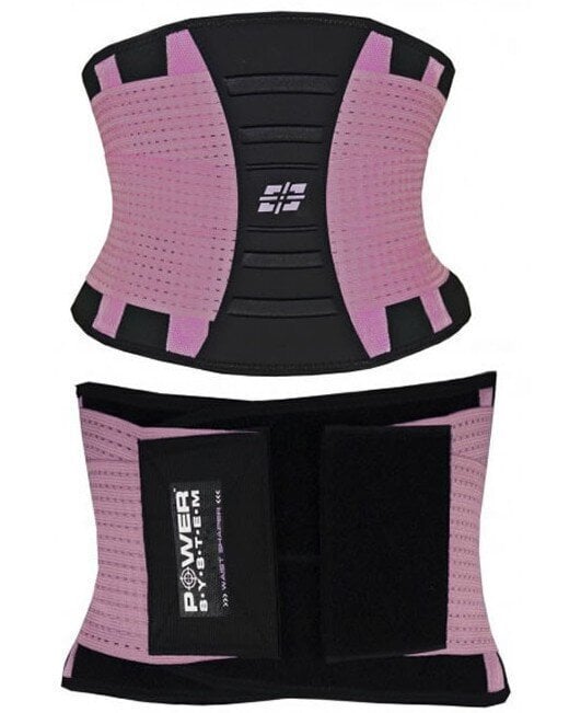 Power System Waist shaper treeningkorsett - roosa hind ja info | Liigesetoed ja -kaitsmed | kaup24.ee