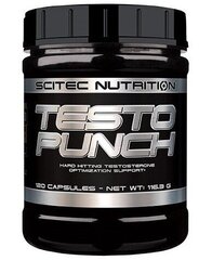 Toidulisand Scitec Testo Punch, 120 kapslit цена и информация | Стимуляторы тестостерона | kaup24.ee