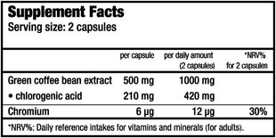 Toidulisand Biotech USA Green Coffee, 120 kapslit hind ja info | Vitamiinid, toidulisandid, preparaadid tervise heaoluks | kaup24.ee