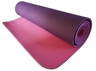 Power System Yoga mat premium võimlemismatt (6 mm) - roosa hind ja info | Joogamatid | kaup24.ee