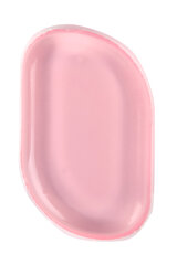 Megisvamm silikoon Oblong Pastel Pink BYS цена и информация | Кисти для макияжа, спонжи | kaup24.ee
