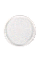 Megisvamm silikoon Round Clear with AB Glitter BYS цена и информация | Кисти для макияжа, спонжи | kaup24.ee