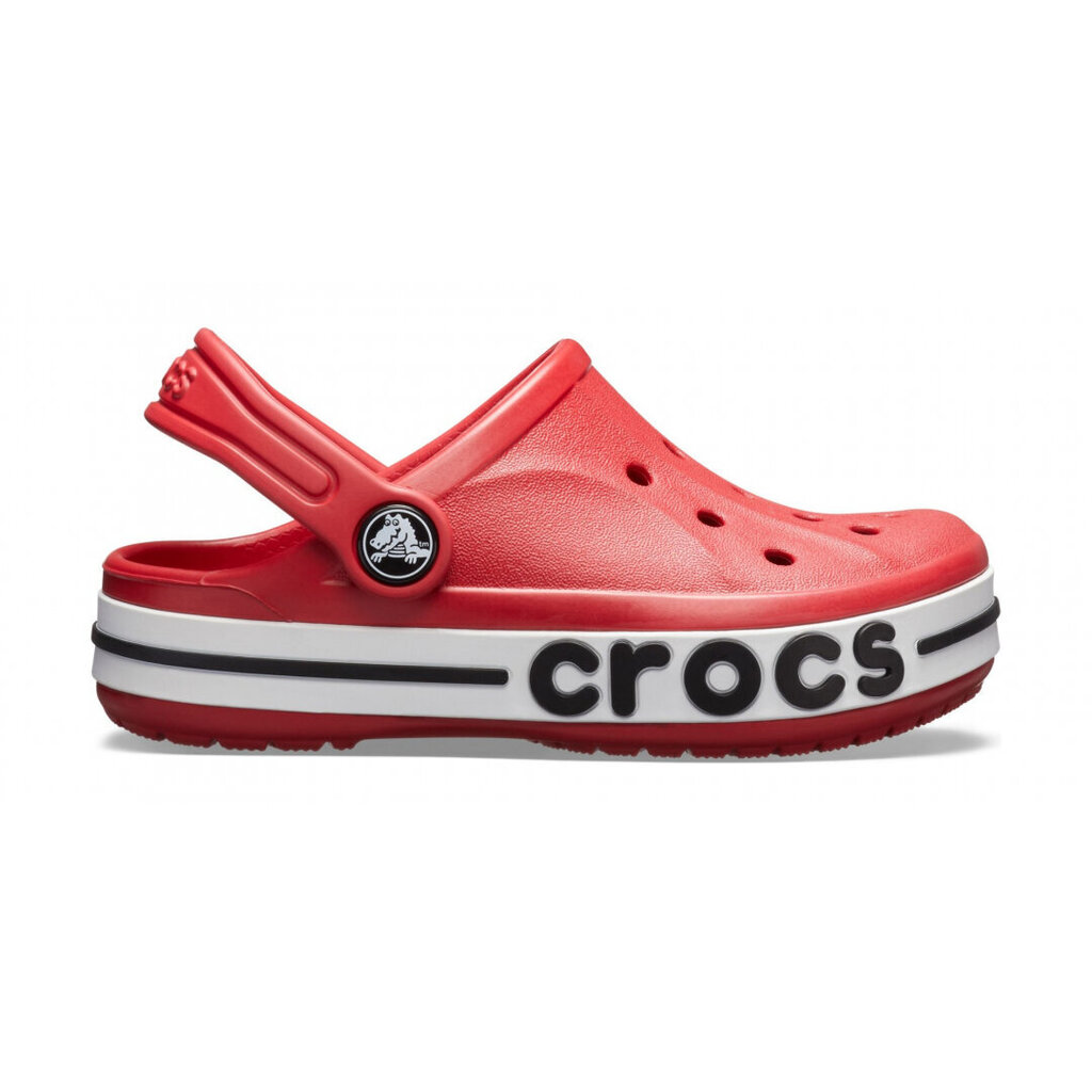 Laste plätud Crocs™ Bayaband Clog Kid's, punane hind ja info | Laste sussid ja plätud | kaup24.ee