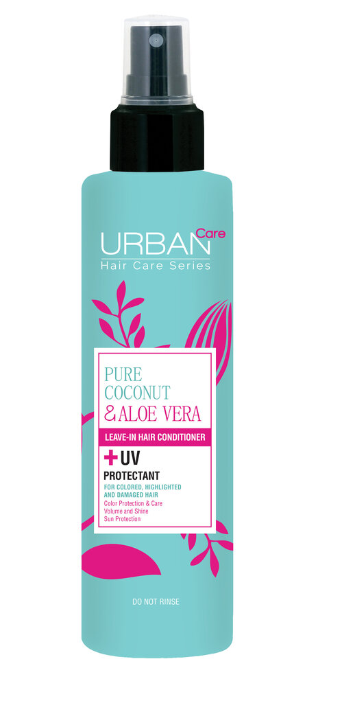 Juustesse jäetav palsam kookose ja aaloega UrbanCare Hair Care, 200 ml цена и информация | Juuksepalsamid | kaup24.ee