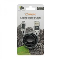 Sbox USB-10315B, USB-MicroUSB, 1,5 м цена и информация | Borofone 43757-uniw | kaup24.ee