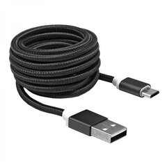 Sbox USB-10315B, USB-MicroUSB, 1.5m цена и информация | Кабели для телефонов | kaup24.ee