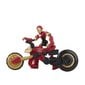 Kuju mootorrattaga Hasbro Avengers Bend N Flex hind ja info | Poiste mänguasjad | kaup24.ee