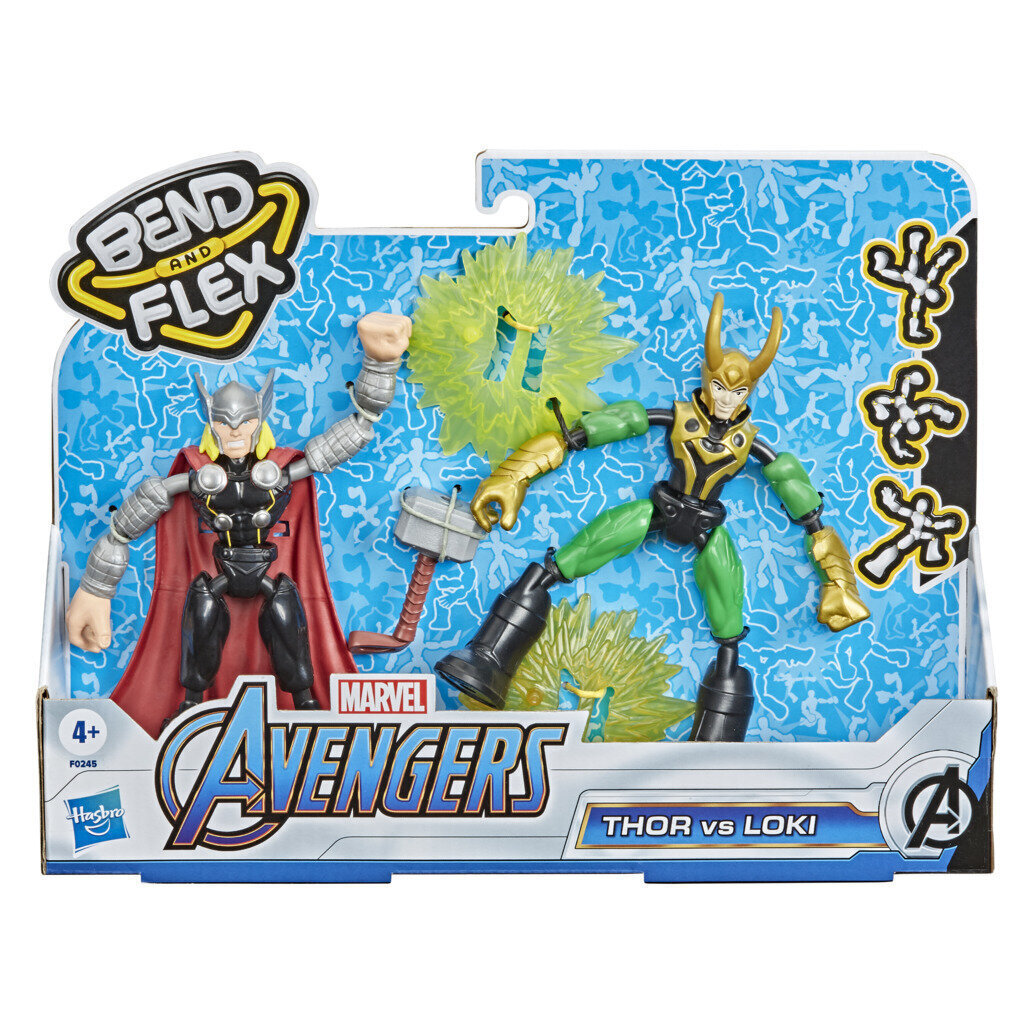 Kuju Hasbro Avengers Bend N Flex цена и информация | Poiste mänguasjad | kaup24.ee