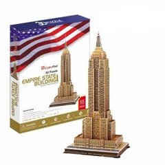 3D pusle Empire State Building, 55 detaili hind ja info | Pusled | kaup24.ee