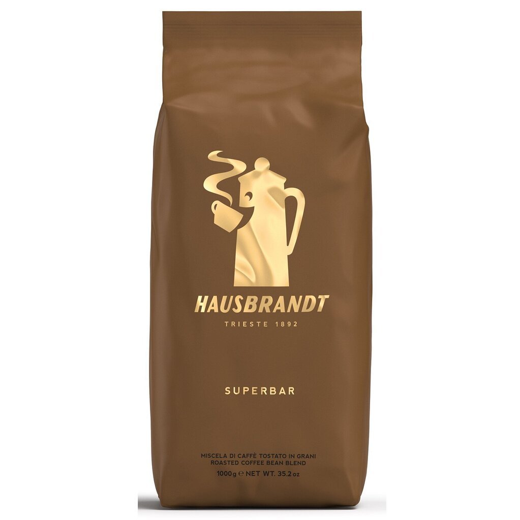Kohvioad Hausbrandt Superbar 1kg hind ja info | Kohv, kakao | kaup24.ee